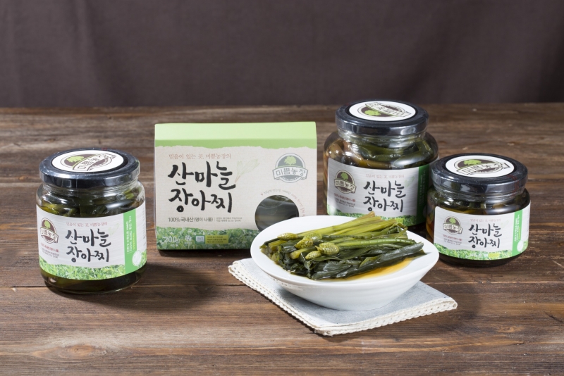 미쁨농장,산마늘 장아찌